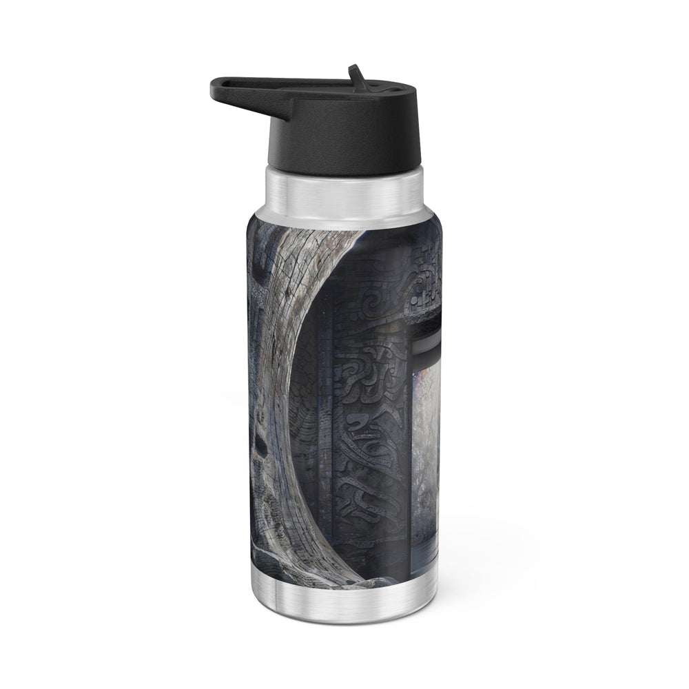 Ancient Gateway Contrast - Gator Tumbler 32oz - Mug - g(0D·IO) - Silver - 32oz -