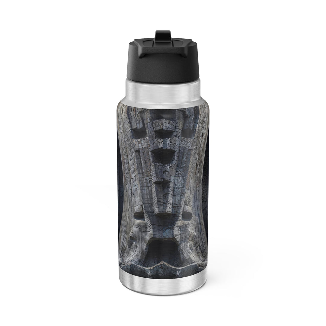 Ancient Gateway Contrast - Gator Tumbler 32oz - Mug - g(0D·IO) - Silver - 32oz -