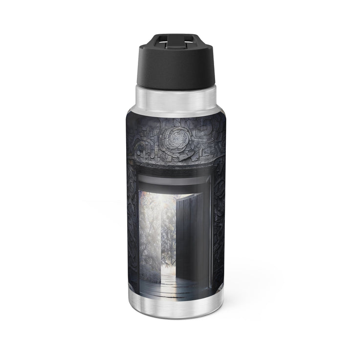 Ancient Gateway Contrast - Gator Tumbler 32oz - Mug - g(0D·IO) - Silver - 32oz -