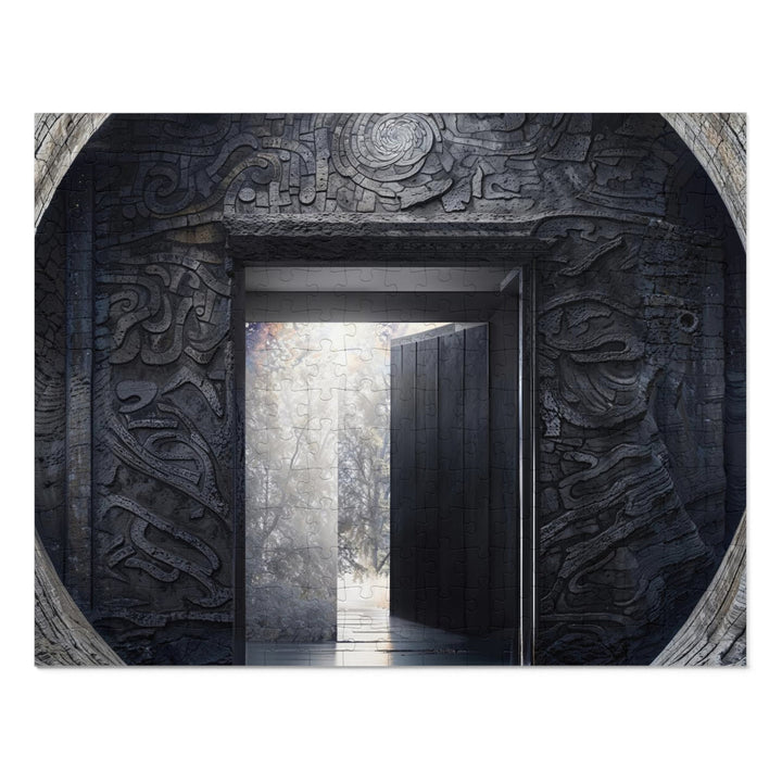 Ancient Gateway Contrast - Jigsaw Puzzle (100, 252, 500, 1000 pieces) - Puzzle - g(0D·IO) - 14" × 11" (252 pcs) - -