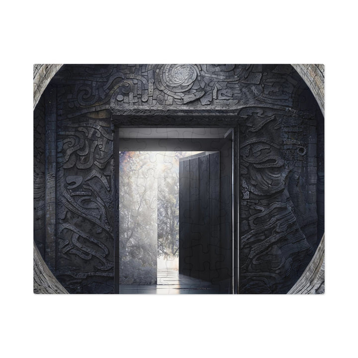 Ancient Gateway Contrast - Jigsaw Puzzle (100, 252, 500, 1000 pieces) - Puzzle - g(0D·IO) - 9.6" × 8" (110 pcs) - -