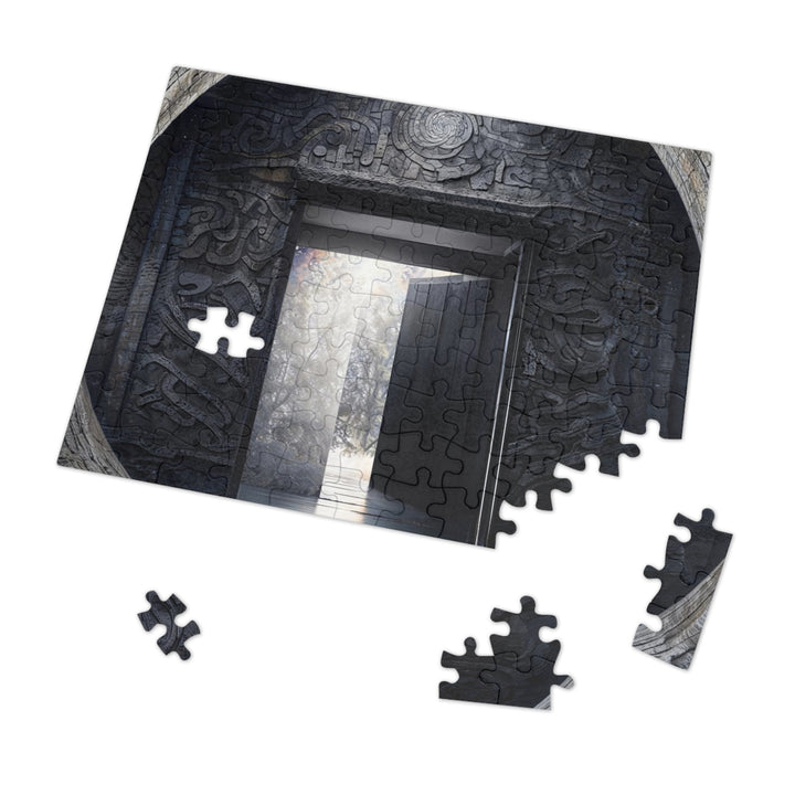 Ancient Gateway Contrast - Jigsaw Puzzle (100, 252, 500, 1000 pieces) - Puzzle - g(0D·IO) - 29.25" × 19.75" (1000 pcs) - -