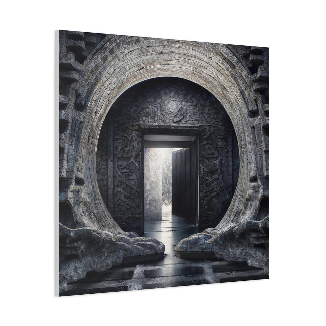 Ancient Gateway Contrast - Matte Canvas Print 1.25" - Canvas - g(0D·IO) - 36" x 36" - 1.25" -