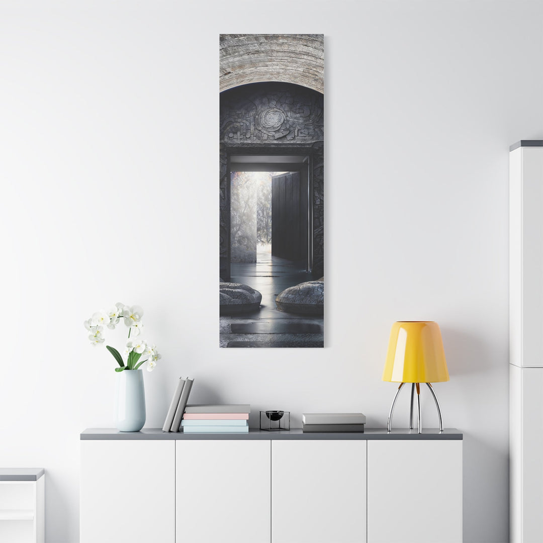 Ancient Gateway Contrast - Matte Canvas Print 1.25" - Canvas - g(0D·IO) - 36" x 36" - 1.25" -