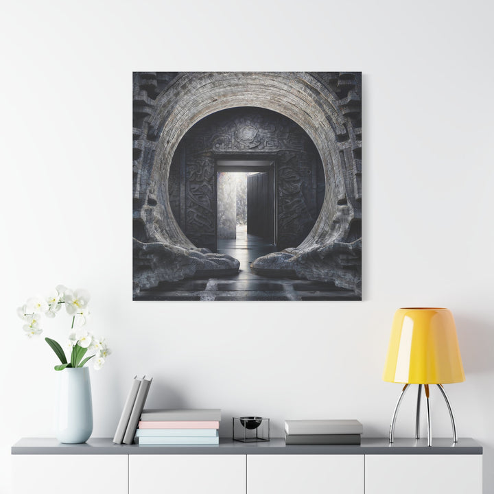 Ancient Gateway Contrast - Matte Canvas Print 1.25" - Canvas - g(0D·IO) - 36" x 36" - 1.25" -