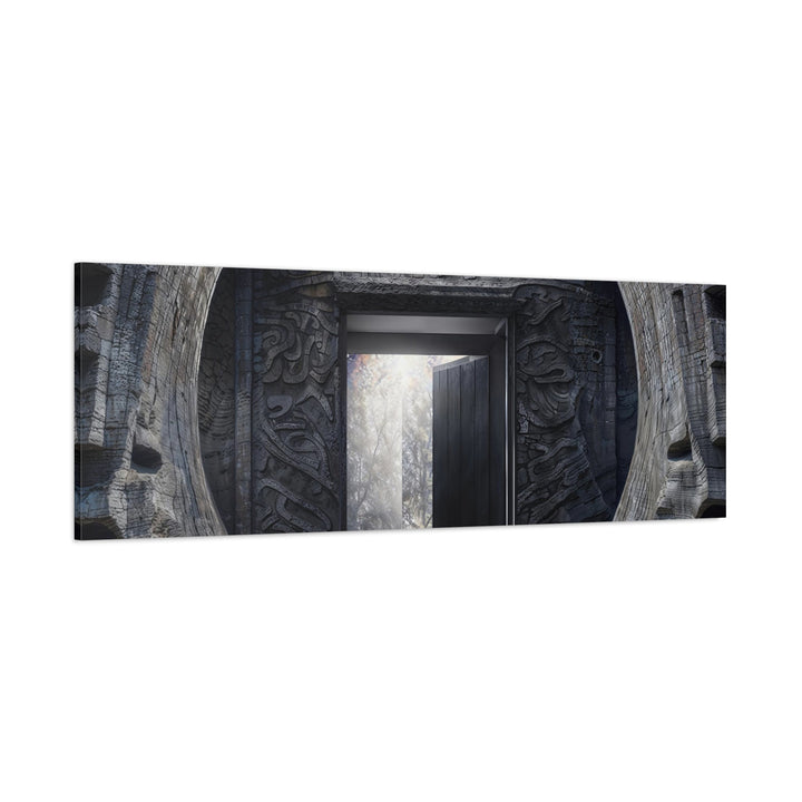 Ancient Gateway Contrast - Matte Canvas Print 1.25" - Canvas - g(0D·IO) - 36" x 36" - 1.25" -