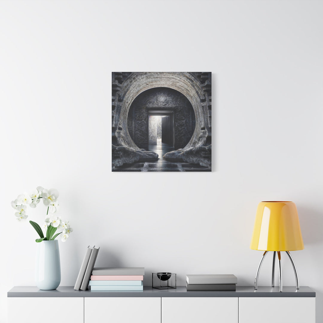 Ancient Gateway Contrast - Matte Canvas Print 1.25" - Canvas - g(0D·IO) - 36" x 36" - 1.25" -