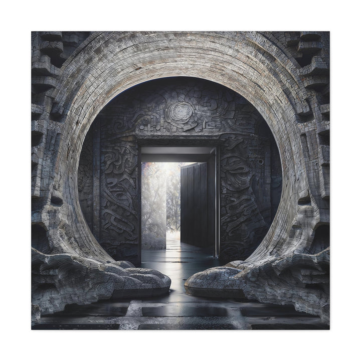 Ancient Gateway Contrast - Matte Canvas Print 1.25" - Canvas - g(0D·IO) - 36" x 36" - 1.25" -