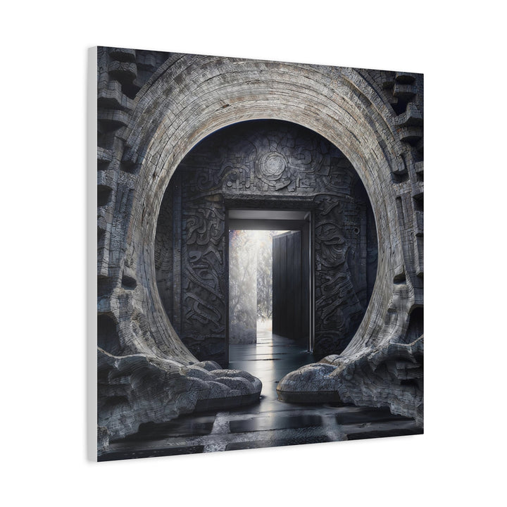 Ancient Gateway Contrast - Matte Canvas Print 1.25" - Canvas - g(0D·IO) - 36" x 36" - 1.25" -