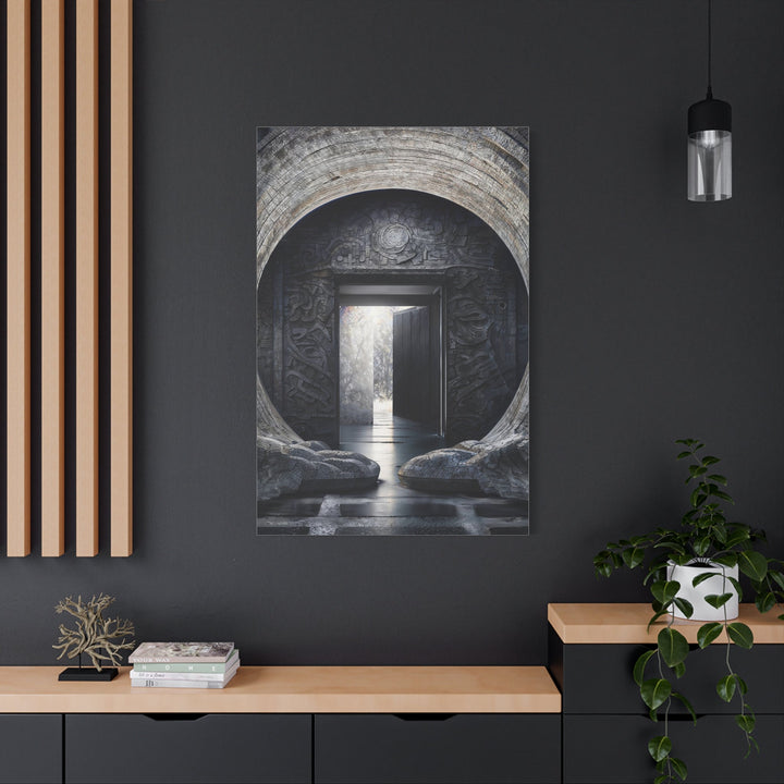 Ancient Gateway Contrast - Matte Canvas Print 1.25" - Canvas - g(0D·IO) - 36" x 36" - 1.25" -