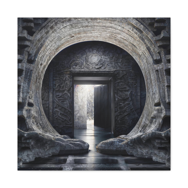 Ancient Gateway Contrast - Matte Canvas Print 1.25" - Canvas - g(0D·IO) - 24″ x 24″ - 1.25" -