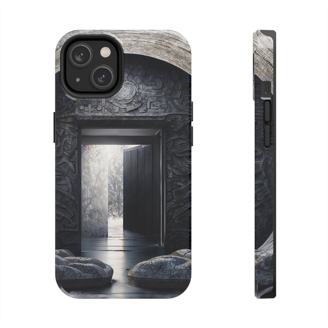 Ancient Gateway Contrast - Tough Phone Case - Phone Case - g(0D·IO) - iPhone 14 - -