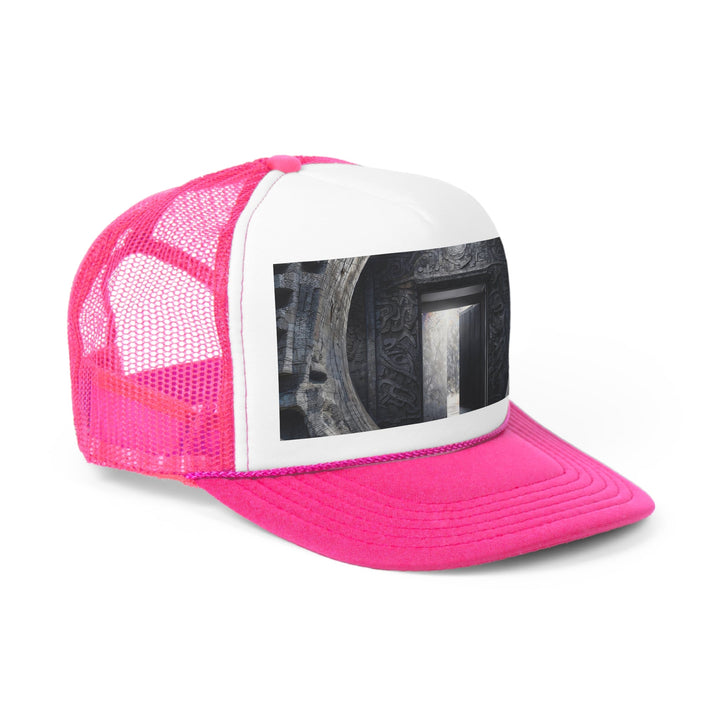 Ancient Gateway Contrast - Trucker Hat - Hats - g(0D·IO) - Pink - One size -