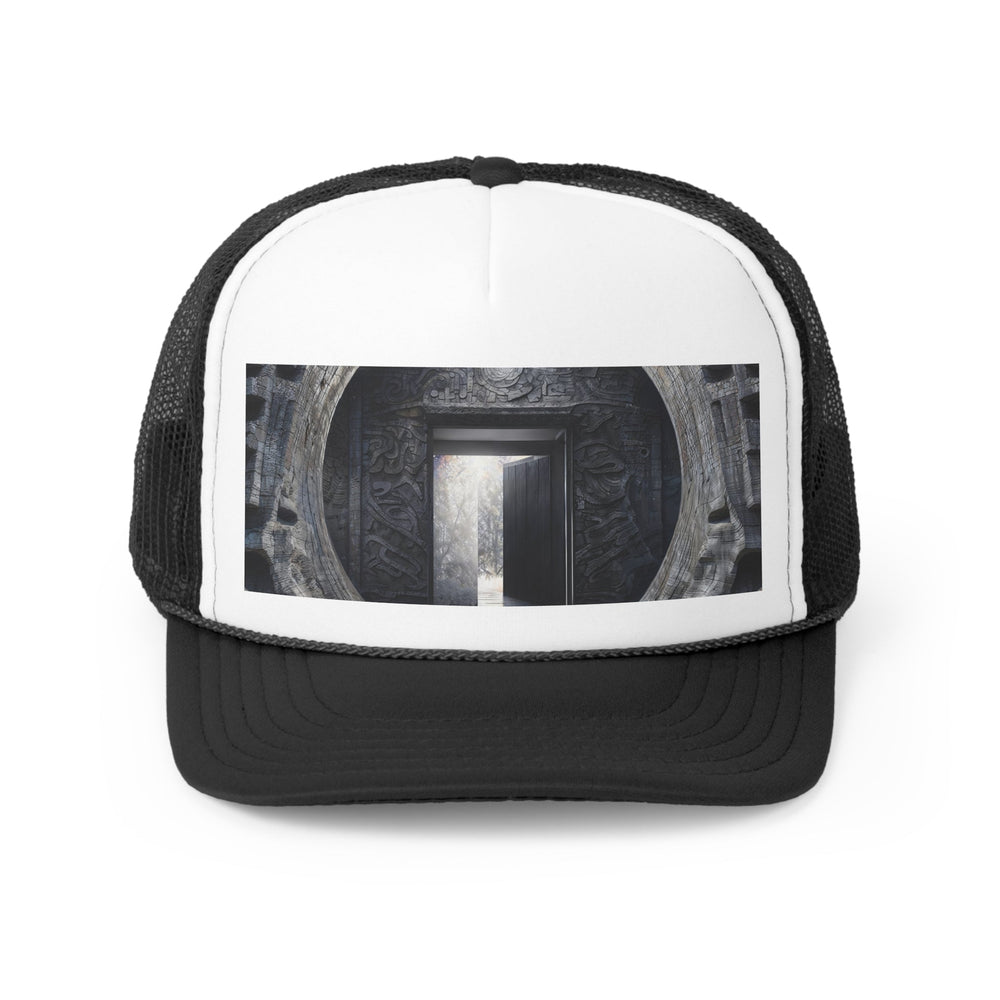 Ancient Gateway Contrast - Trucker Hat - Hats - g(0D·IO) - Black - One size -