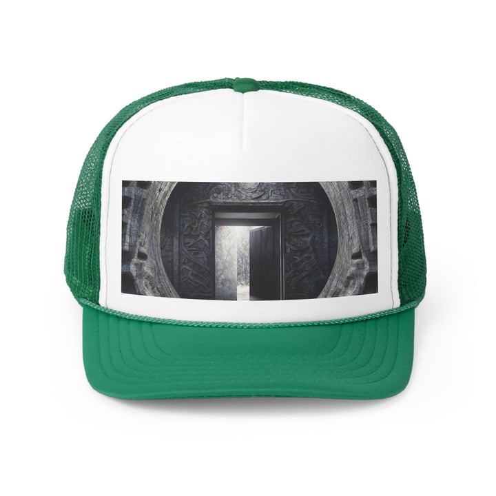 Ancient Gateway Contrast - Trucker Hat - Hats - g(0D·IO) - Green - One size -