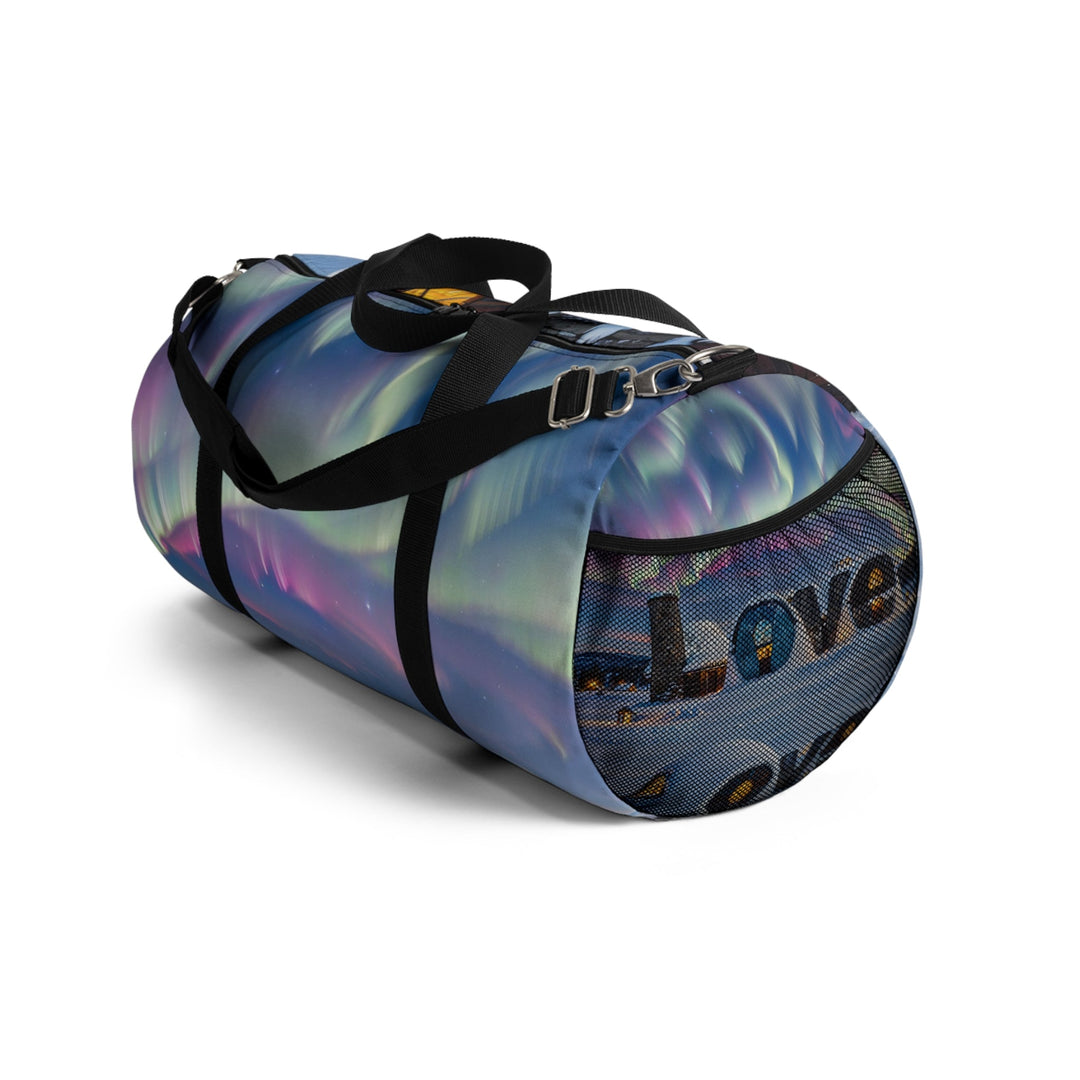 Auroral Arctic Abodes - Duffle Bag - Bags - g(0D·IO) - Large - -