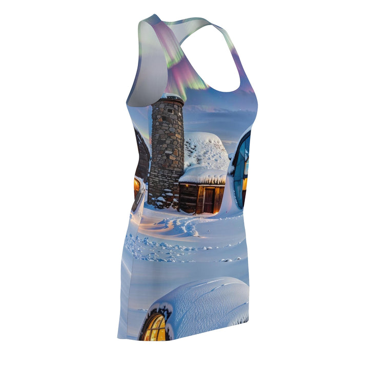 Auroral Arctic Abodes - Racerback Dress - All Over Prints - g(0D·IO) - XS - -