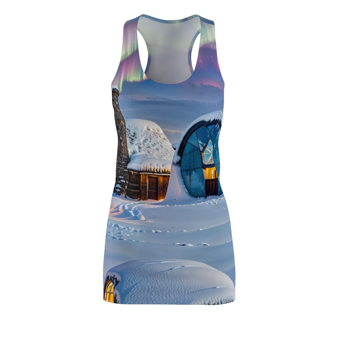 Auroral Arctic Abodes - Racerback Dress - All Over Prints - g(0D·IO) - XS - -