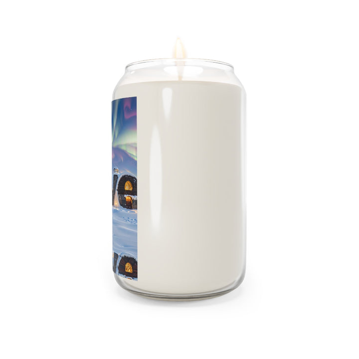 Auroral Arctic Abodes - Scented Candle - Home Decor - g(0D·IO) - Vanilla Bean - 13.75oz -