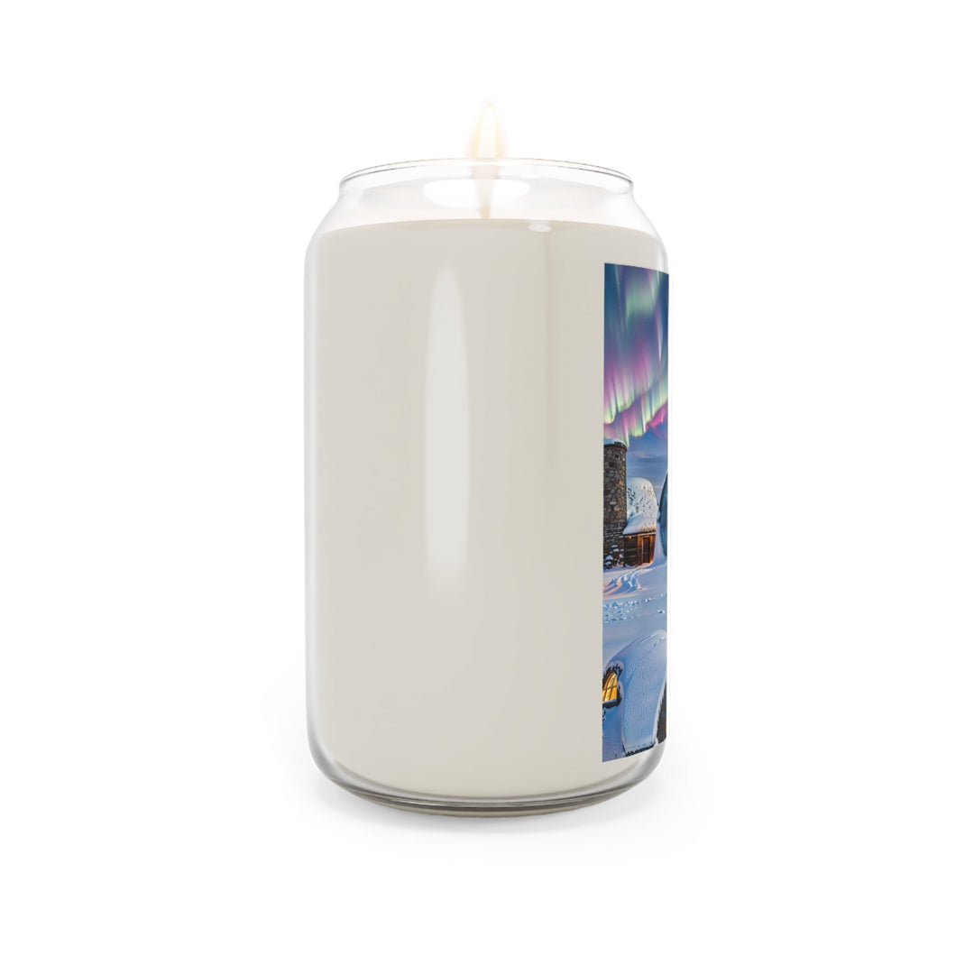 Auroral Arctic Abodes - Scented Candle - Home Decor - g(0D·IO) - Vanilla Bean - 13.75oz -