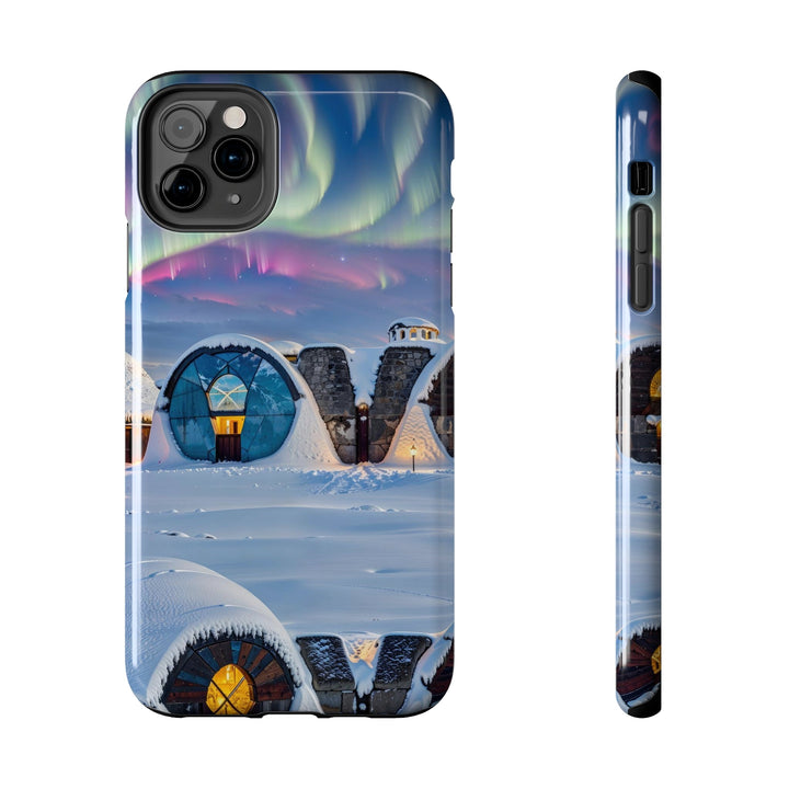 Auroral Arctic Abodes - Tough Phone Case - Phone Case - g(0D·IO) - iPhone 11 Pro Max - -