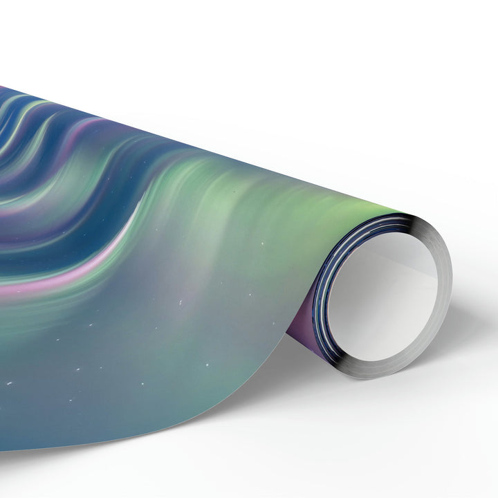 Auroral Arctic Abodes - Wrapping Paper - Home Decor - g(0D·IO) - 30" x 180" - Matte -