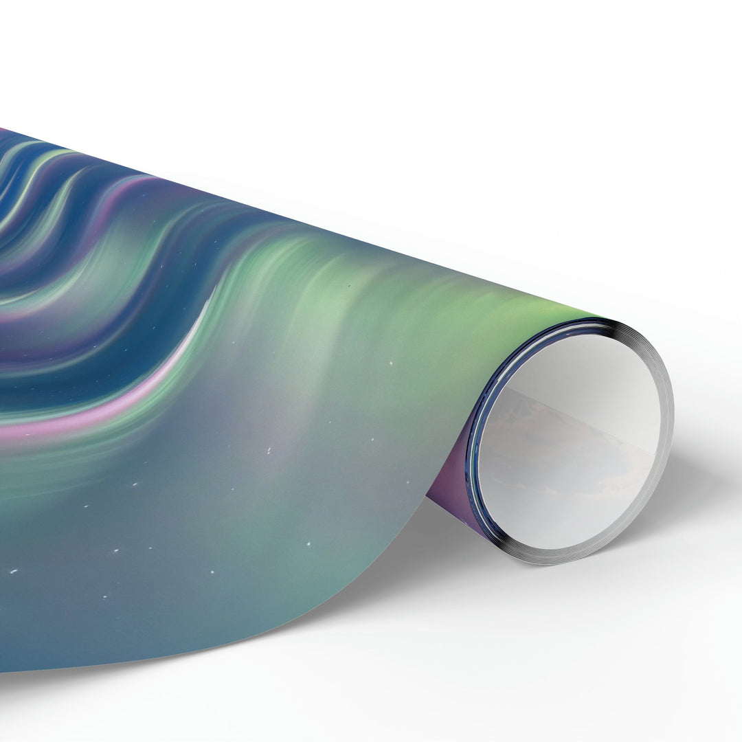 Auroral Arctic Abodes - Wrapping Paper - Home Decor - g(0D·IO) - 30" x 180" - Matte -