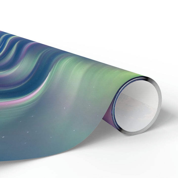 Auroral Arctic Abodes - Wrapping Paper - Home Decor - g(0D·IO) - 30" x 180" - Matte -