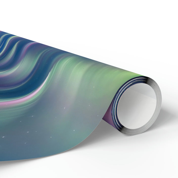 Auroral Arctic Abodes - Wrapping Paper - Home Decor - g(0D·IO) - 30" x 180" - Matte -