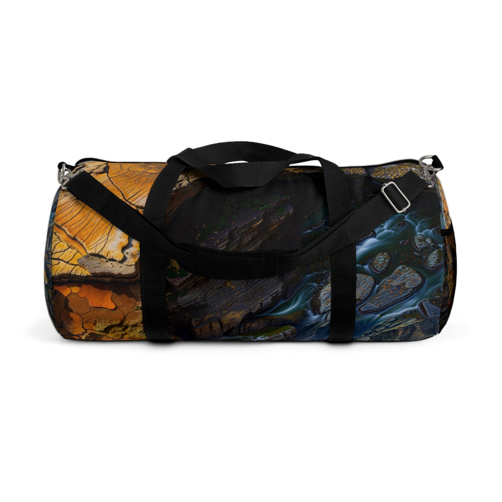 Autumn Geometric Contrast - Duffle Bag - Bags - g(0D·IO) - Large - -