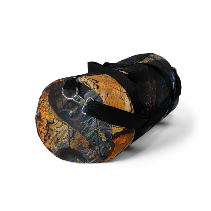 Autumn Geometric Contrast - Duffle Bag - Bags - g(0D·IO) - Large - -