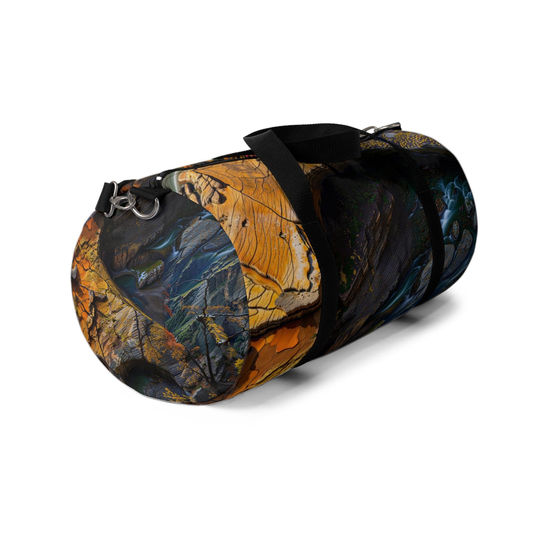 Autumn Geometric Contrast - Duffle Bag - Bags - g(0D·IO) - Large - -