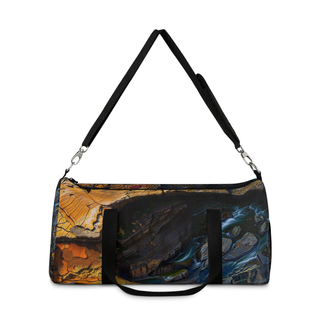 Autumn Geometric Contrast - Duffle Bag - Bags - g(0D·IO) - Large - -