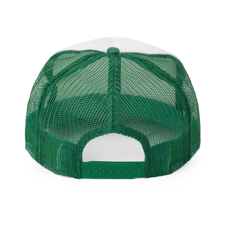 Autumn Geometric Contrast - Trucker Hat - Hats - g(0D·IO) - Pink - One size -