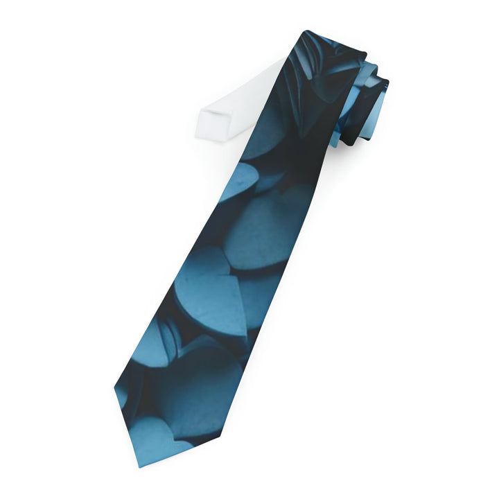 Azure Petal Heart - Men's Necktie - Accessories - g(0D·IO) - One Size - -