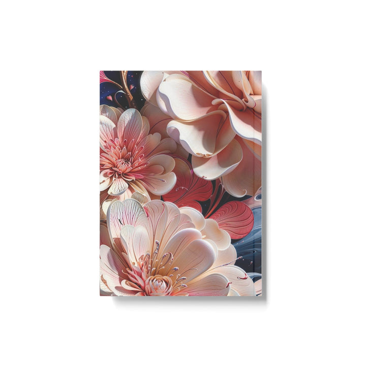 Blossoming Floral Symphony - Hard Backed Journal - Paper products - g(0D·IO) - Graph - A5 - White