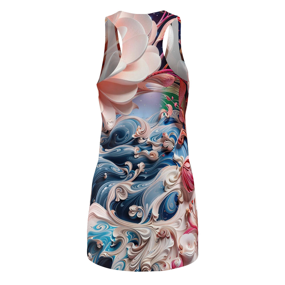 Blossoming Floral Symphony - Racerback Dress - All Over Prints - g(0D·IO) - XS - -