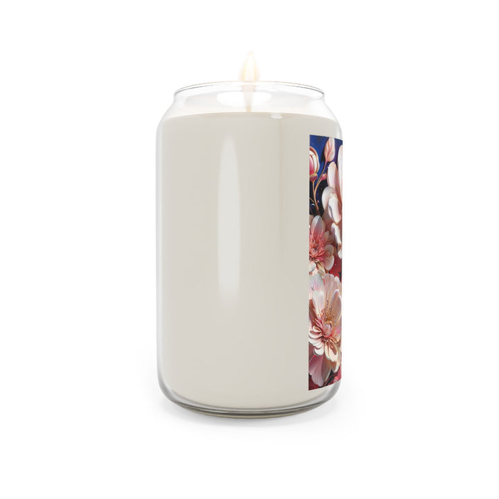 Blossoming Floral Symphony - Scented Candle - Home Decor - g(0D·IO) - Vanilla Bean - 13.75oz -