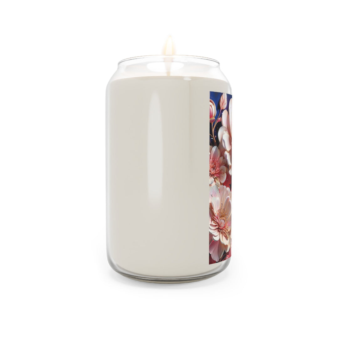 Blossoming Floral Symphony - Scented Candle - Home Decor - g(0D·IO) - Vanilla Bean - 13.75oz -