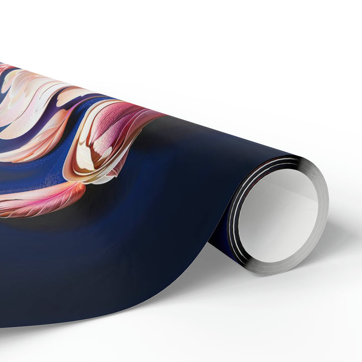 Blossoming Floral Symphony - Wrapping Paper - Home Decor - g(0D·IO) - 30'' x 72'' - Matte -