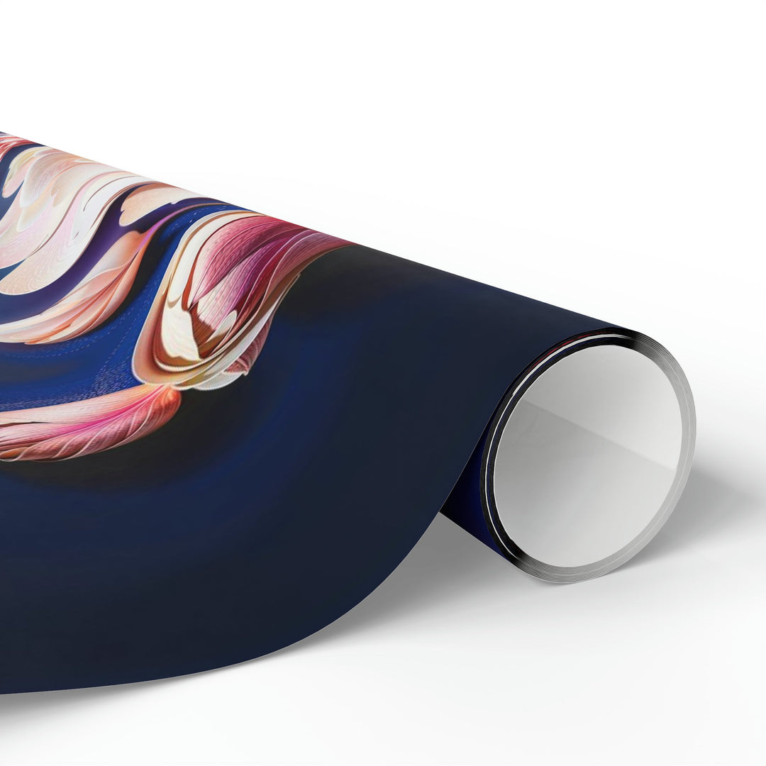 Blossoming Floral Symphony - Wrapping Paper - Home Decor - g(0D·IO) - 30'' x 72'' - Matte -