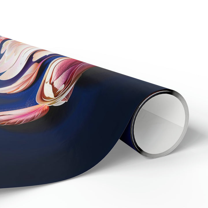 Blossoming Floral Symphony - Wrapping Paper - Home Decor - g(0D·IO) - 30'' x 72'' - Matte -