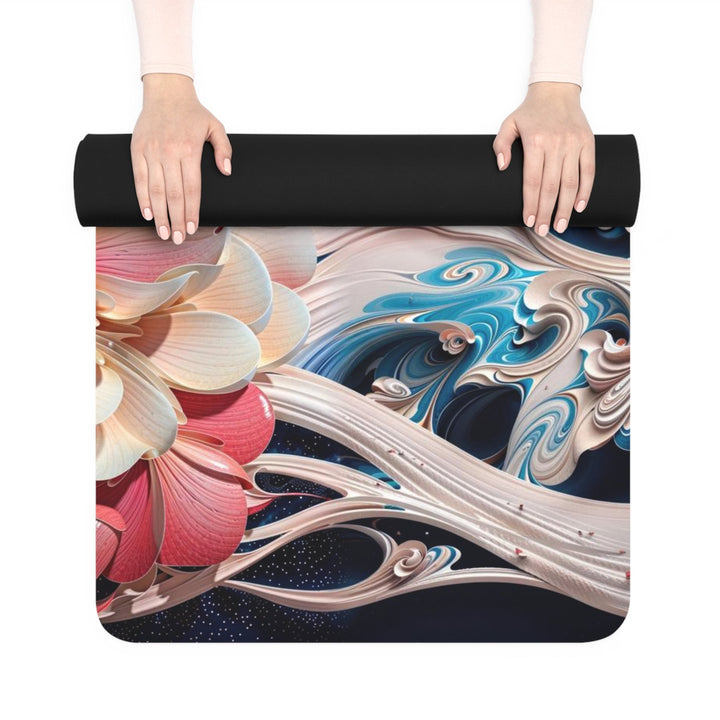 Blossoming Floral Symphony - Yoga Mat - Home Decor - g(0D·IO) - 24” x 68” - -