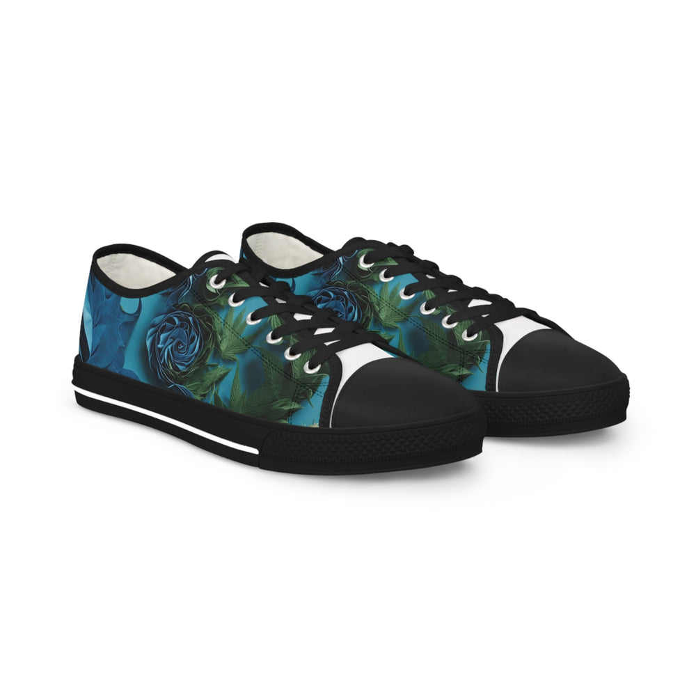 Botanical Dual Heart - Men's Lowtop Sneakers - Shoes - g(0D·IO) - US 5 - Black sole -