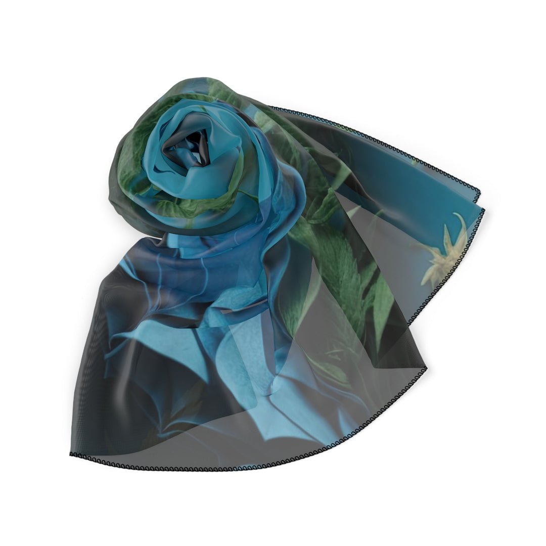 Botanical Dual Heart - Poly Scarf - Accessories - g(0D·IO) - Poly chiffon - 50" × 50" -