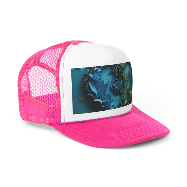 Botanical Dual Heart - Trucker Hat - Hats - g(0D·IO) - Pink - One size -