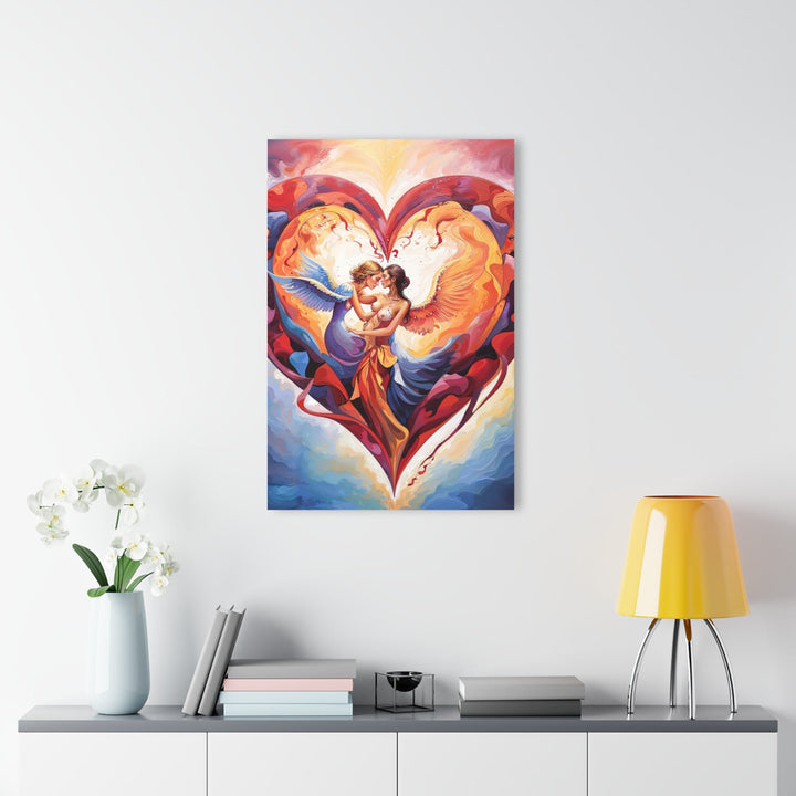 Celestial Love Embrace - Acrylic Prints (French Cleat Hanging) - Home Decor - g(0D·IO) - 24" x 36" (Vertical) - 0.25'' -