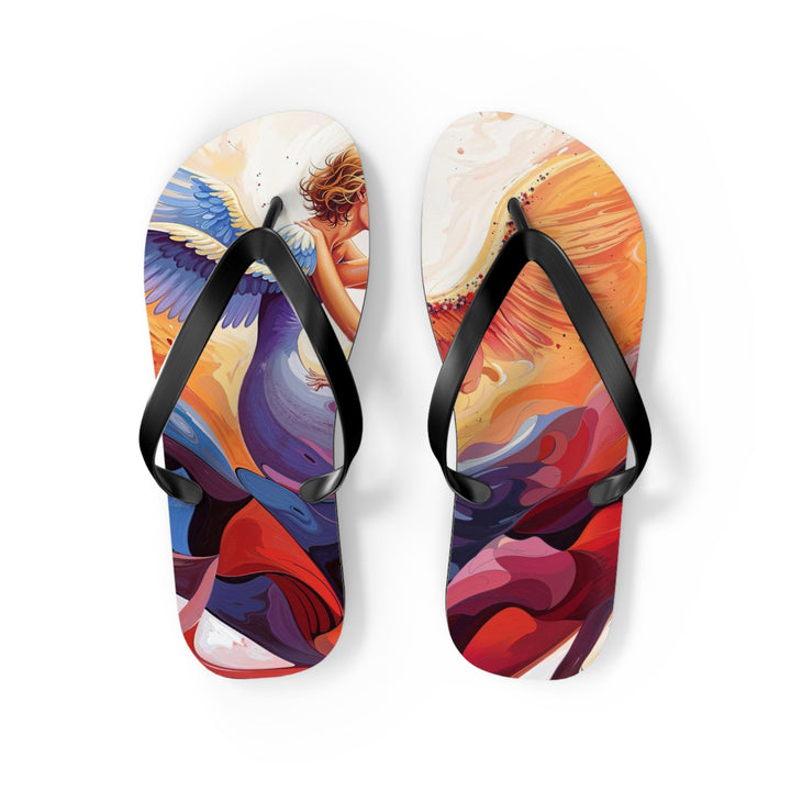 Celestial Love Embrace - Flip Flops - Shoes - g(0D·IO) - M - Black sole -