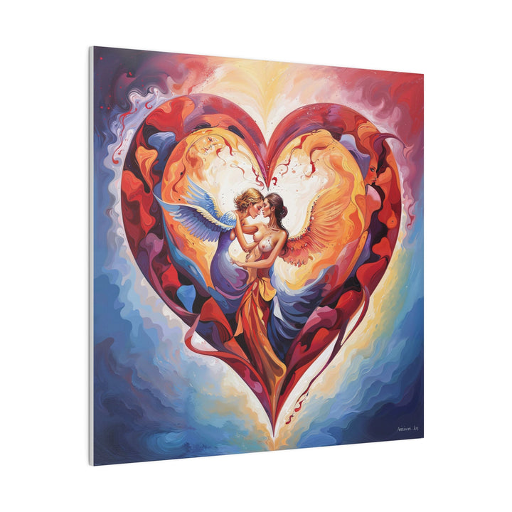 Celestial Love Embrace - Matte Canvas - Canvas - g(0D·IO) - 32" x 32" (Square) - 0.75'' -