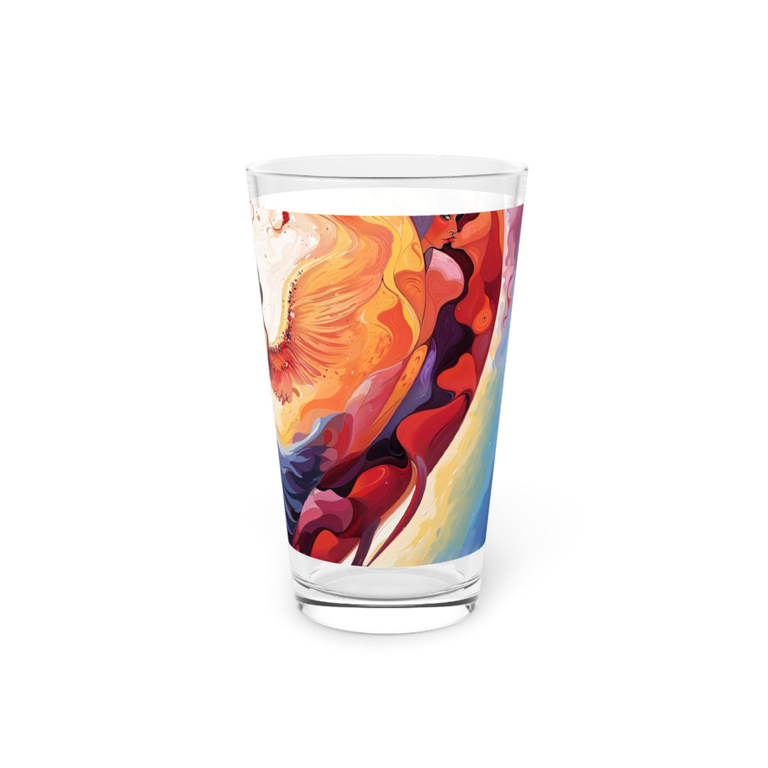 Celestial Love Embrace - Pint Glass - Mug - g(0D·IO) - 16oz - -